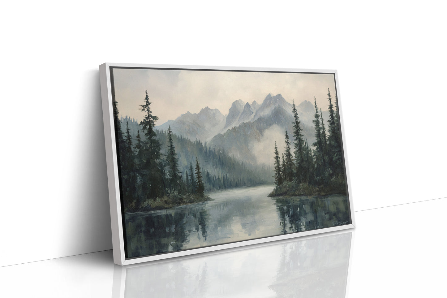 Where the Mountains Sleep in Silence