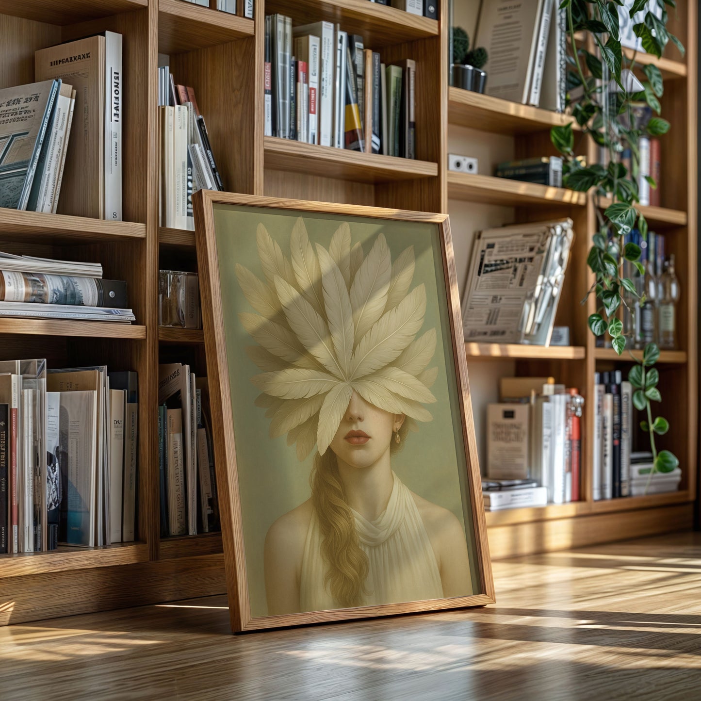 Whispers of Ivory Feathers