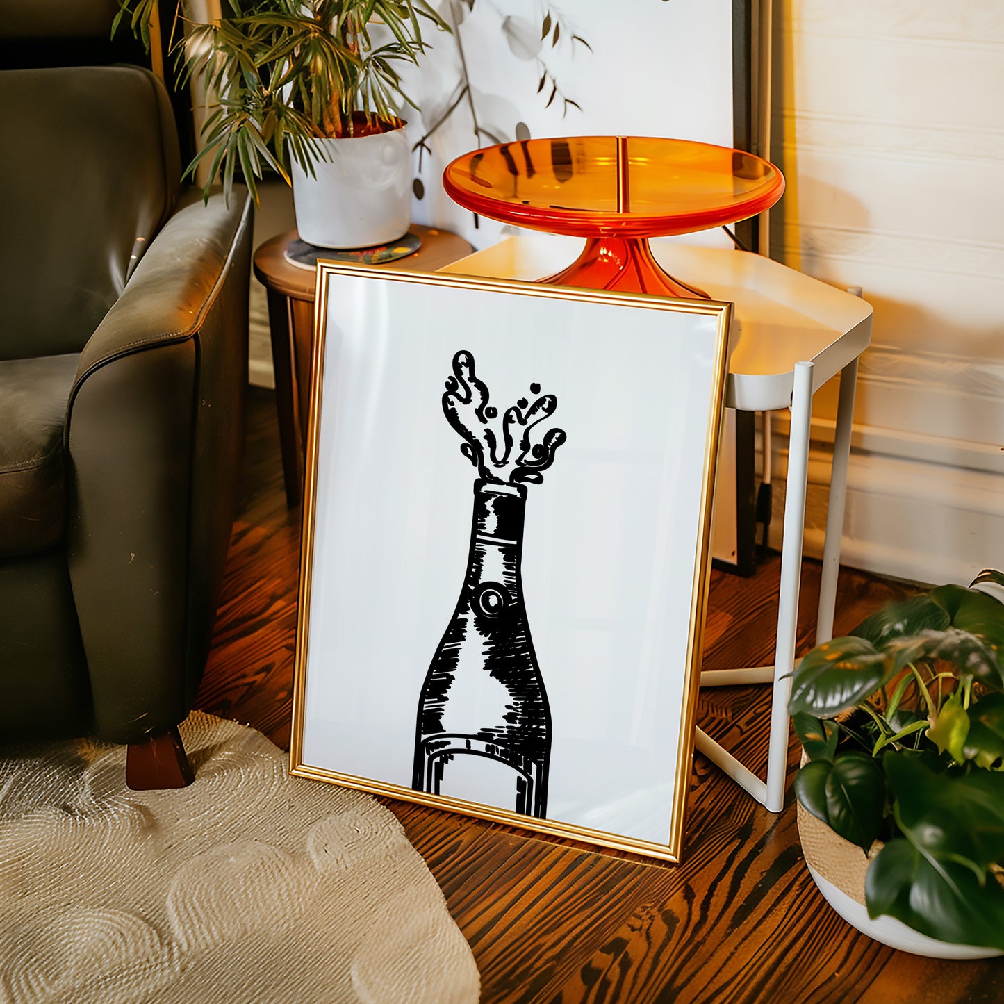 Midnight Bubbles Dance Their Joy