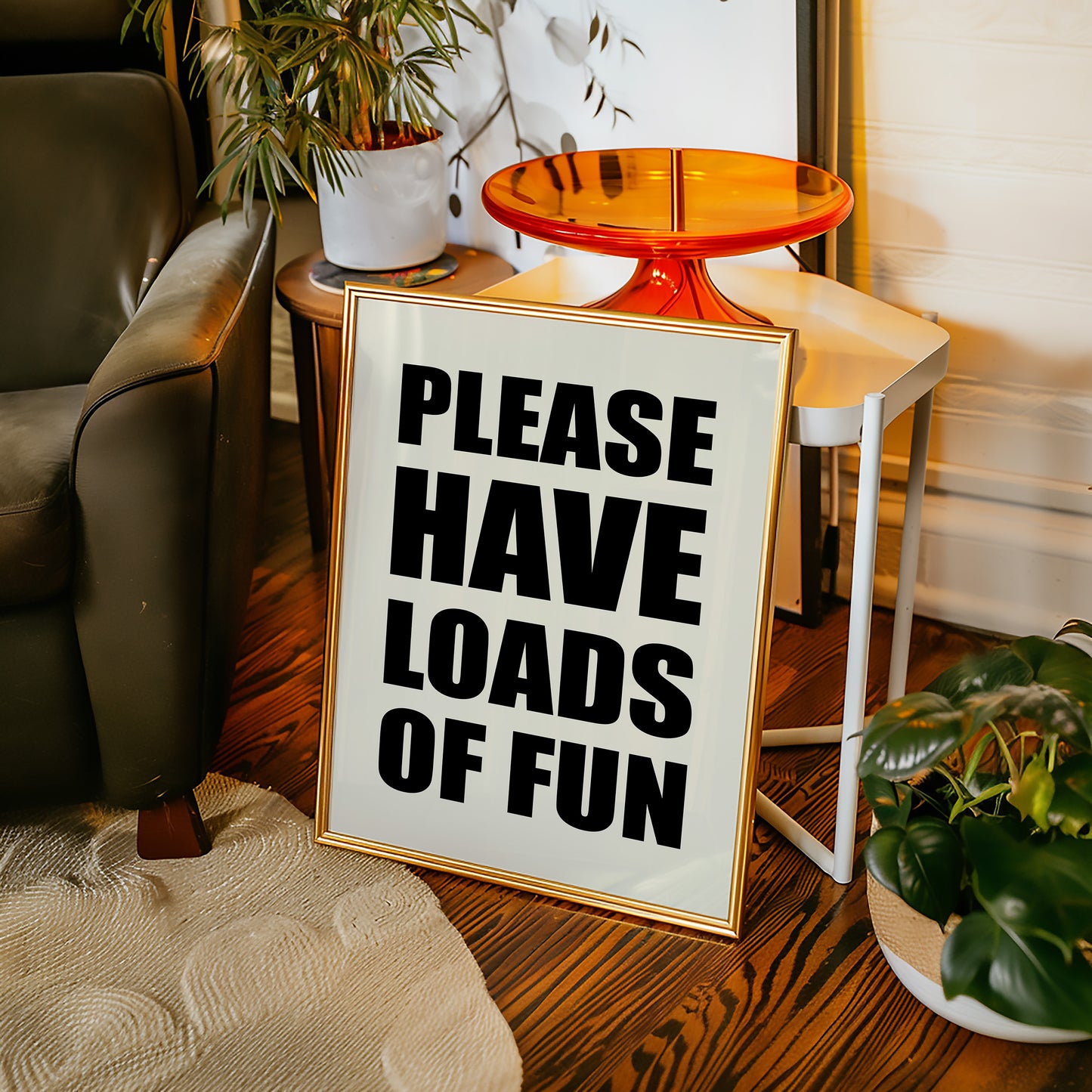 Bold Letters Make Polite Demands