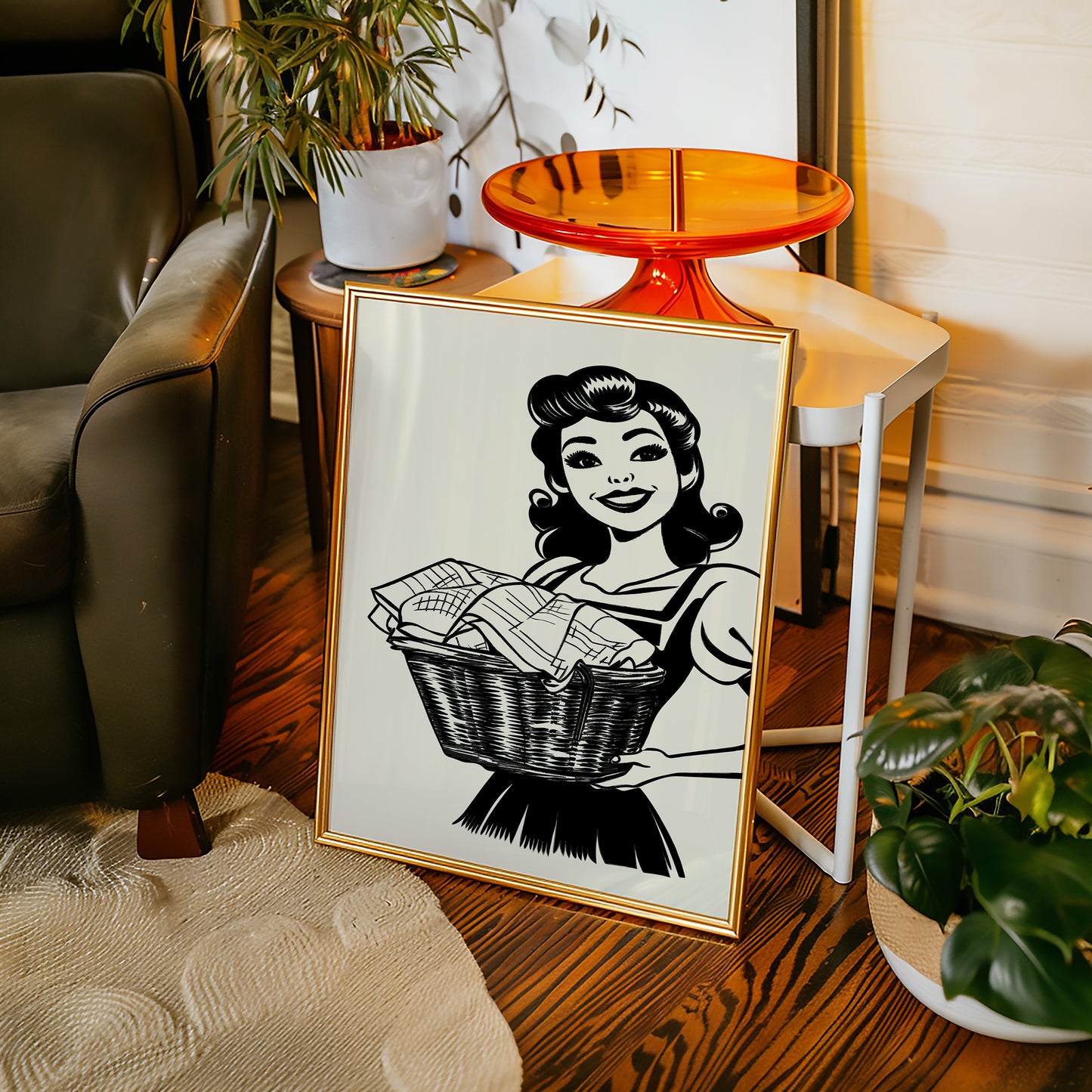 Laundry Day Winks At Yesterday