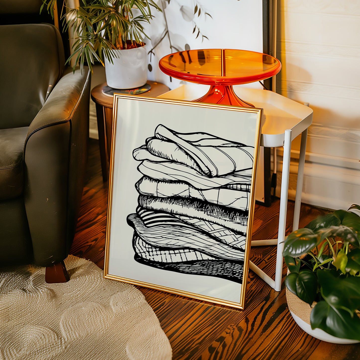 Soft Lines Of Sunday Morning