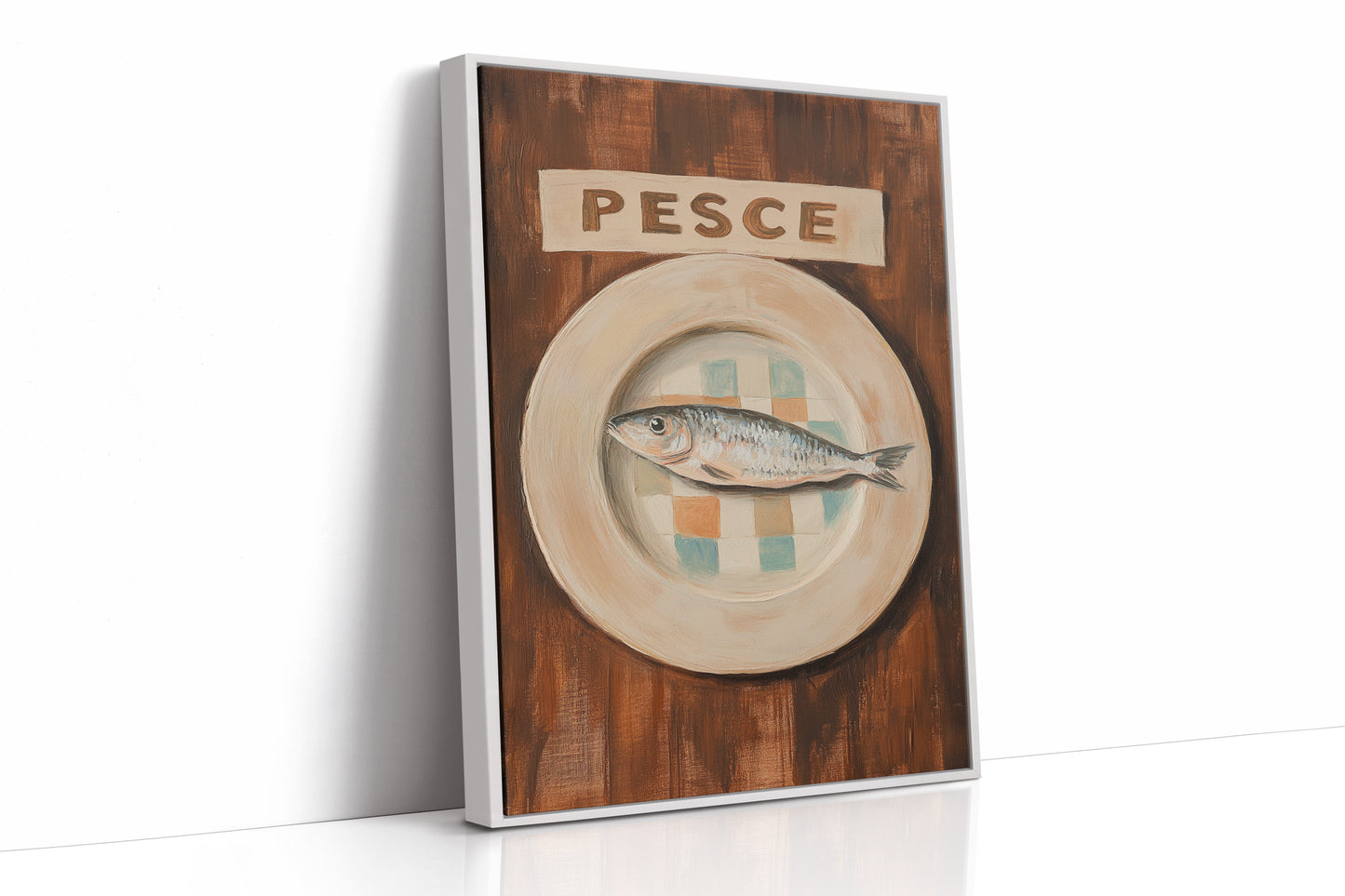 Pesce on a Checkered Plate