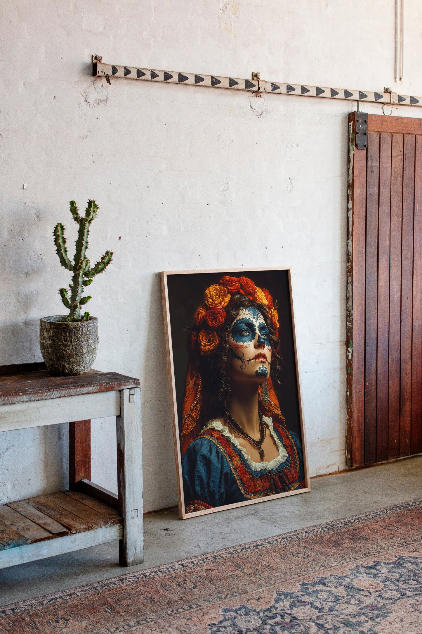 Elegance in Sugar Skull Makeup