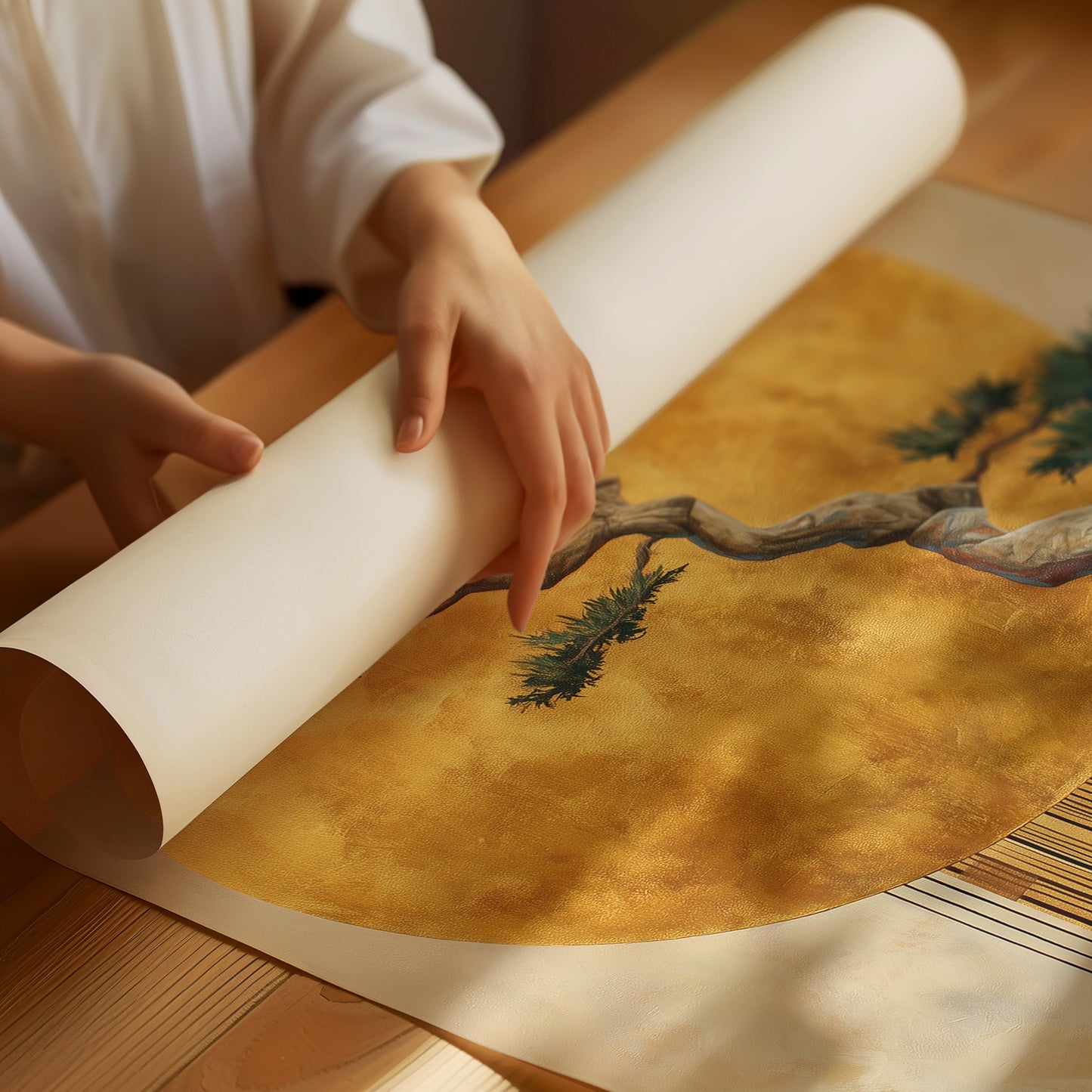 Bonsai Moon Tells Ancient Stories