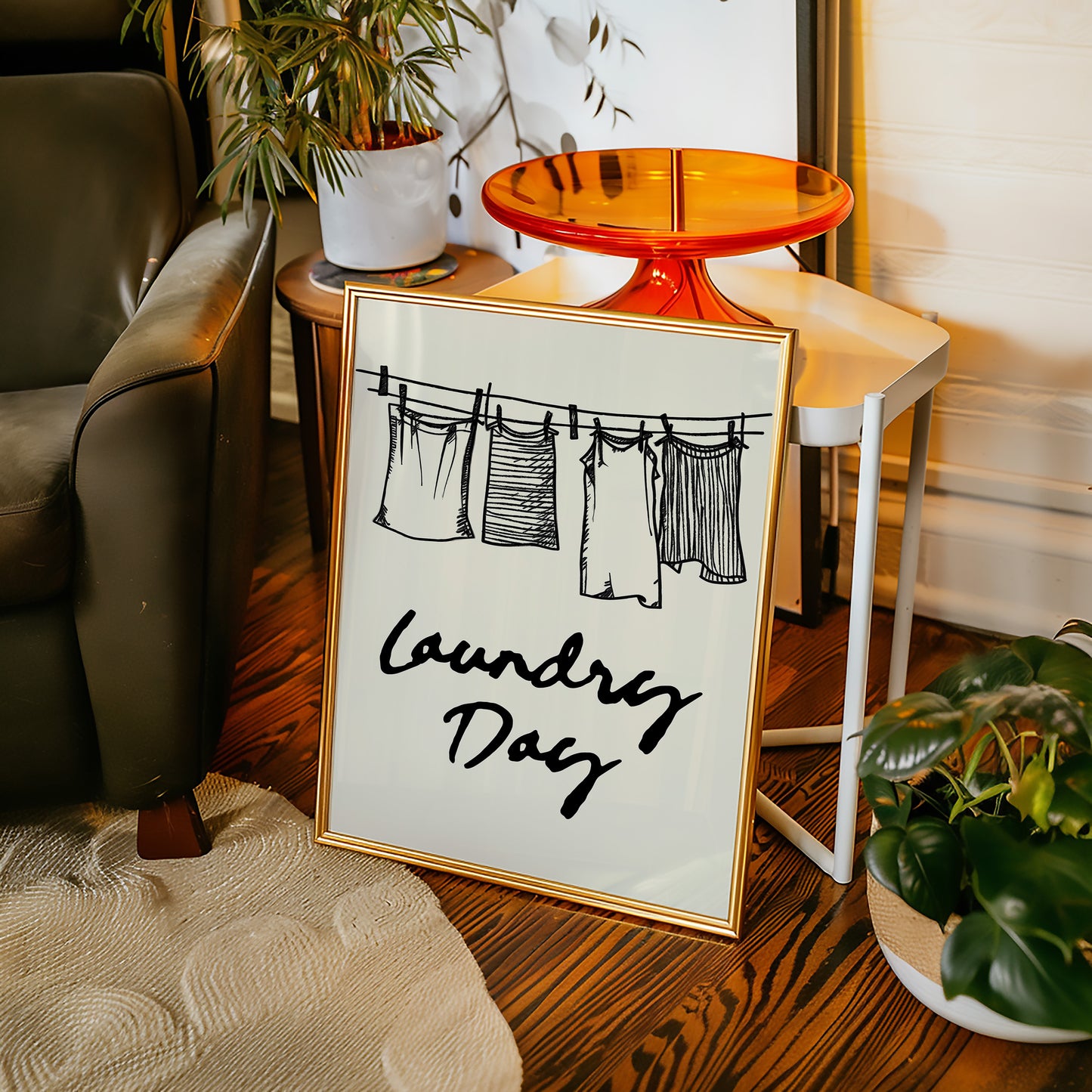 Clothespins Dance In Morning Light