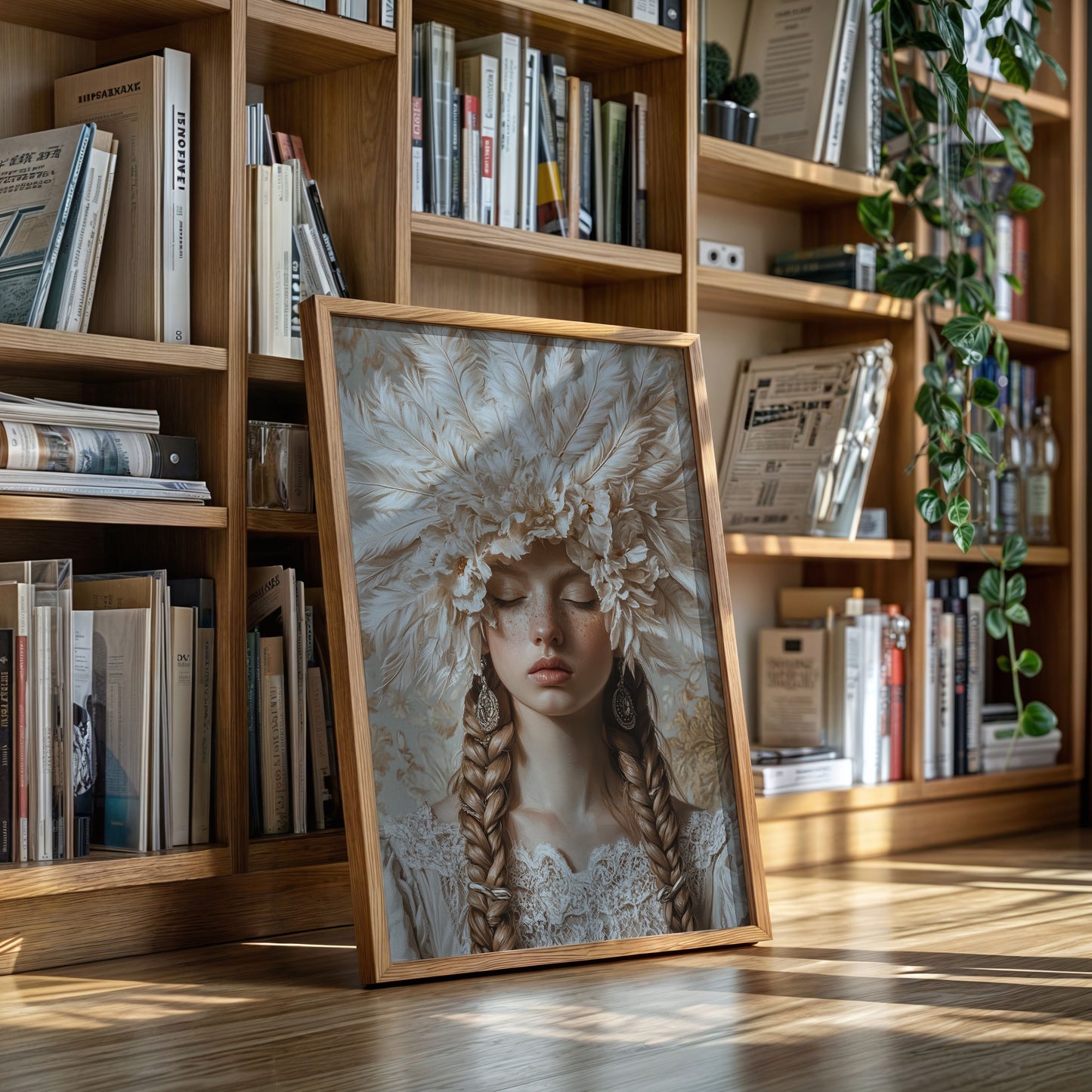 Crowned in Silence and Lace