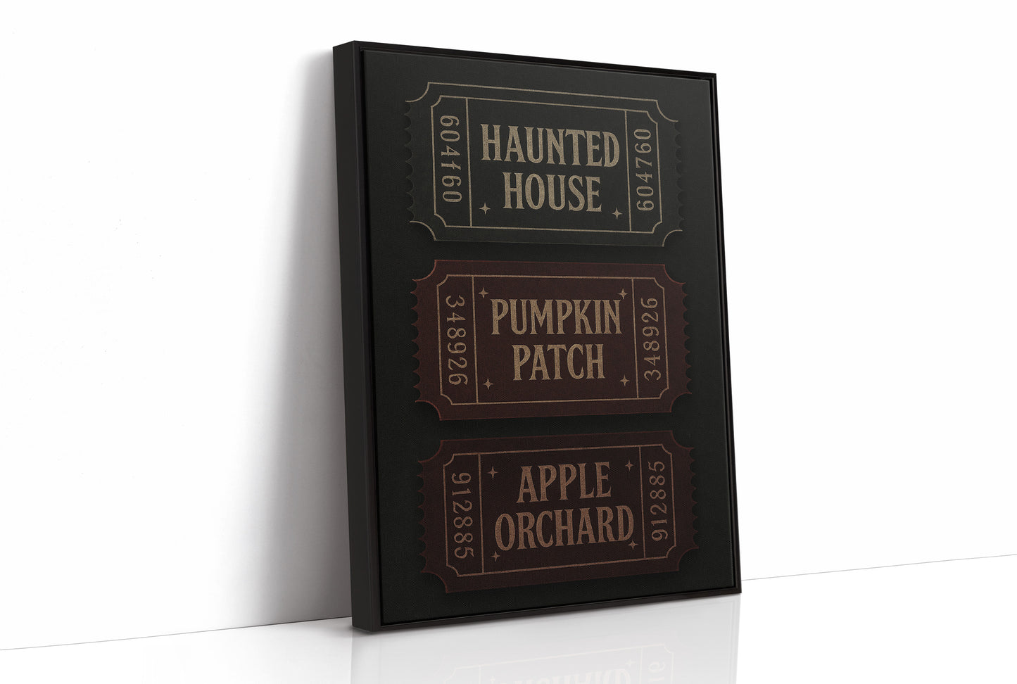 Autumn's Passage Through Vintage Tickets