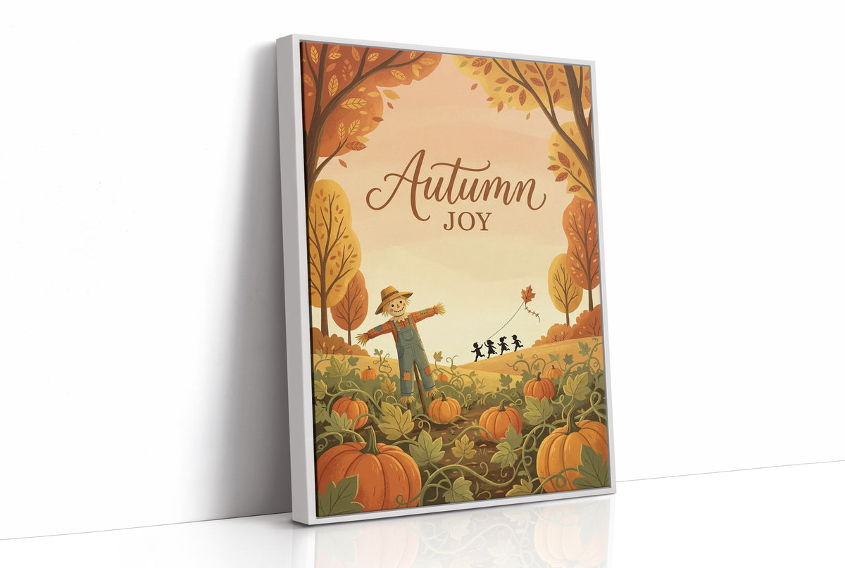 Autumn Joy: Scarecrow Off Duty