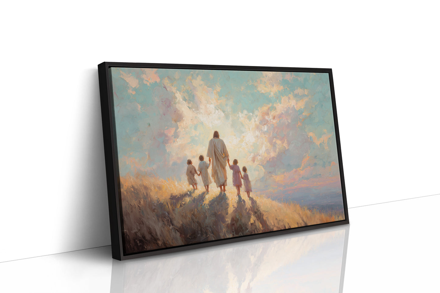Walking Into Heaven's Painted Light