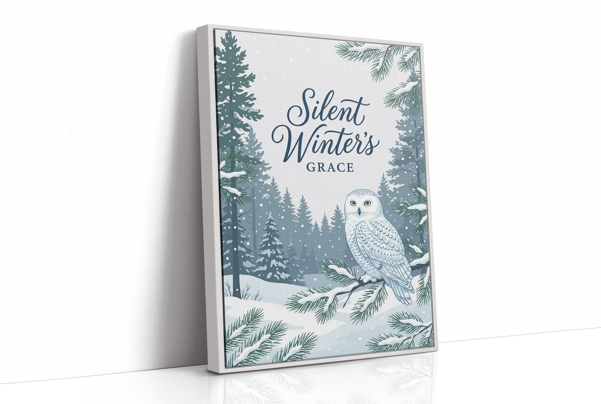 Silent Winter’s Grace: Owl Unimpressed