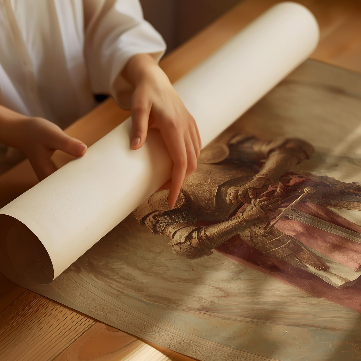 Sacred Art Upon Morning Table