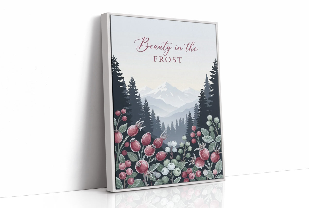 Beauty in the Frost: Sugar-Coated Berries