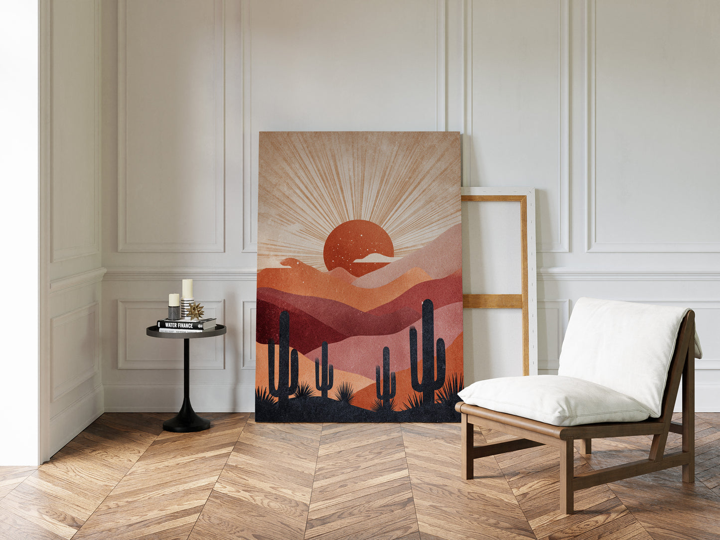 Desert Sunsets and Silent Sentinels