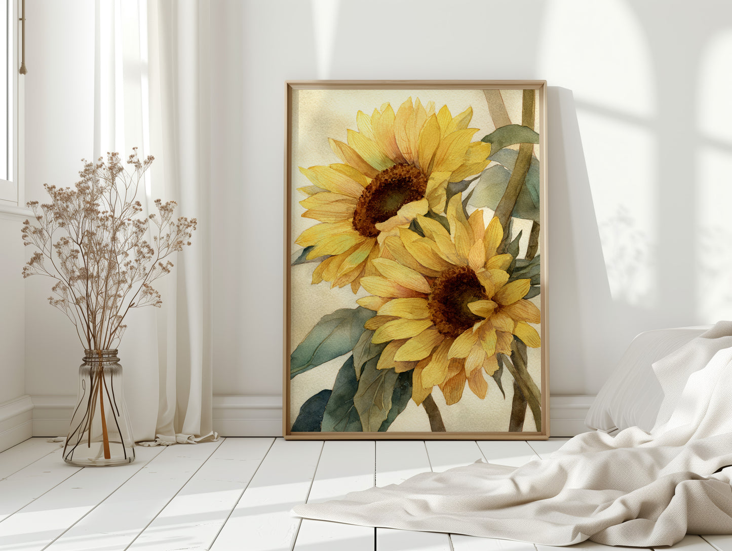 Sunlight Kisses the Golden Petals