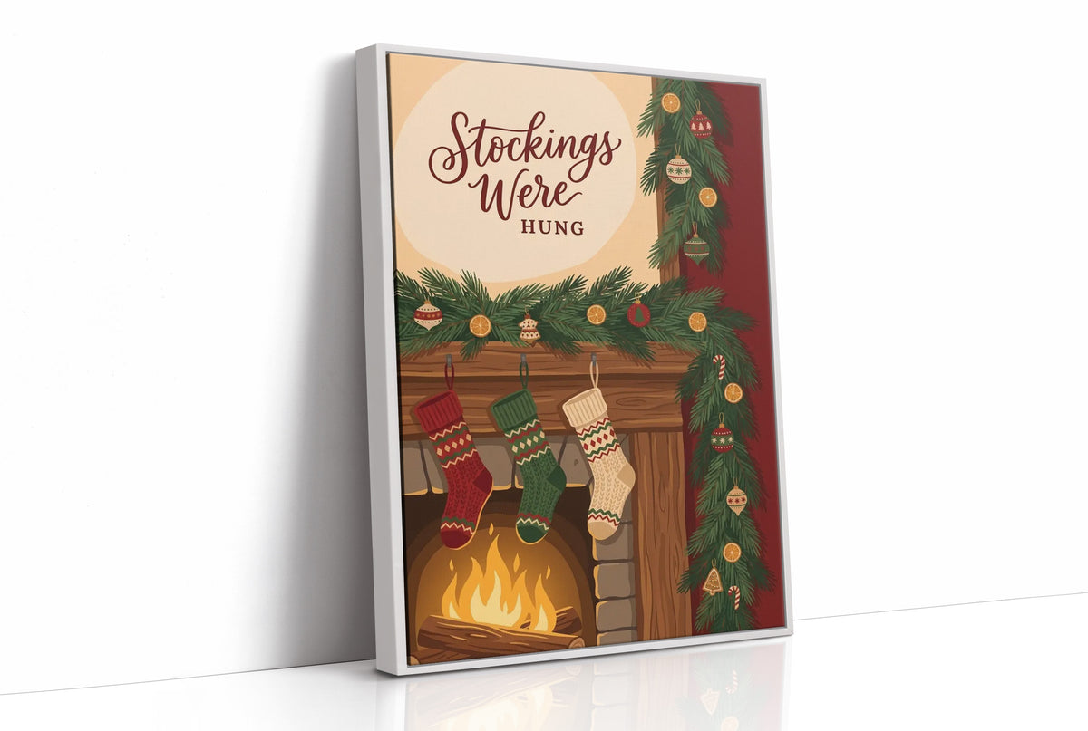 Stockings Were Hung: Dangerously Close to the Fire