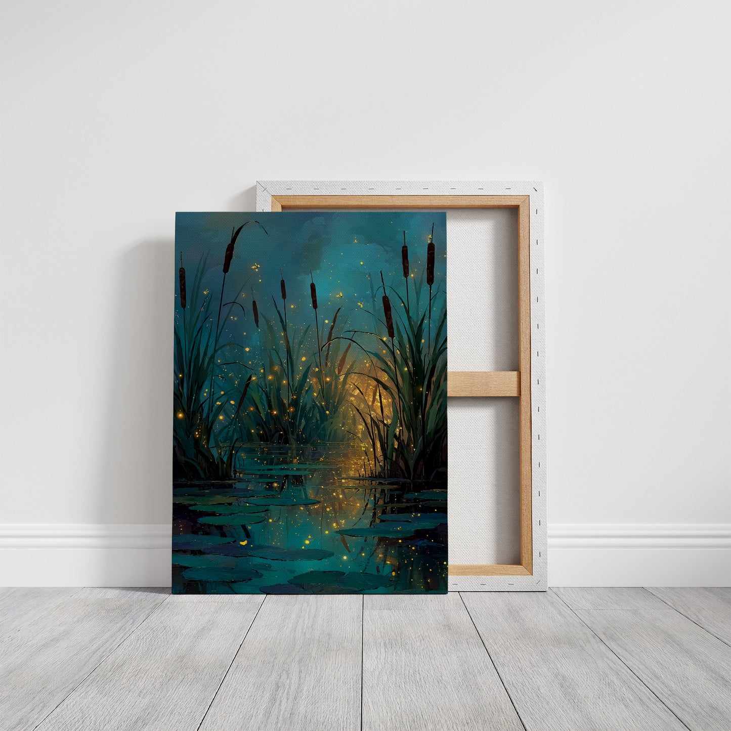 Cattails and Fireflies