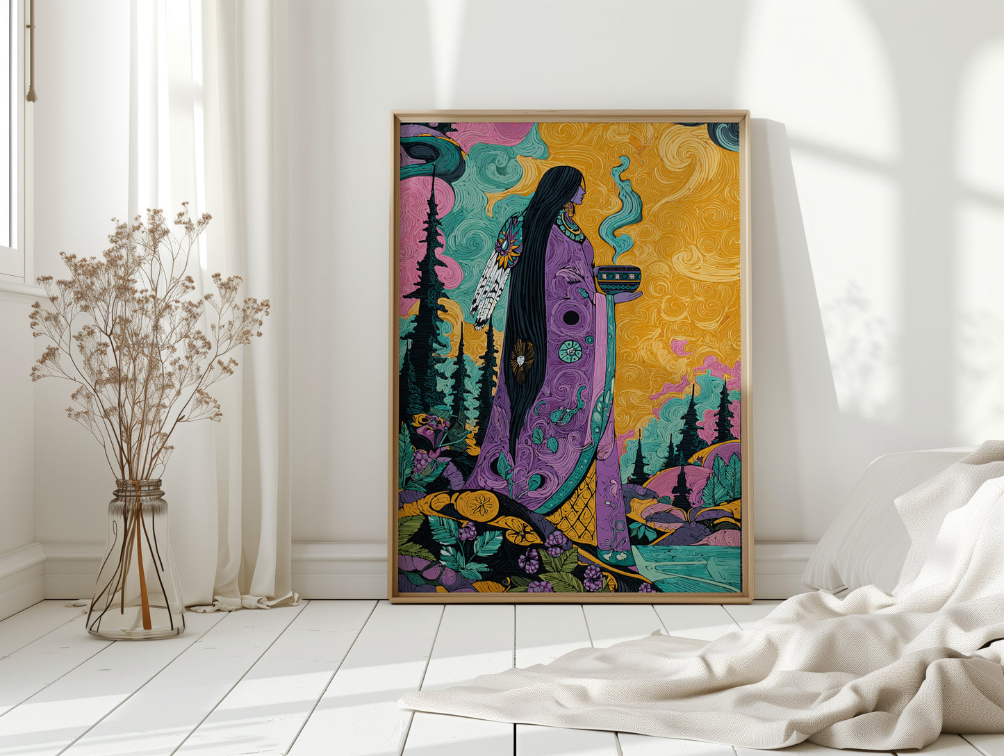 Ceremony Beneath the Painted Sky