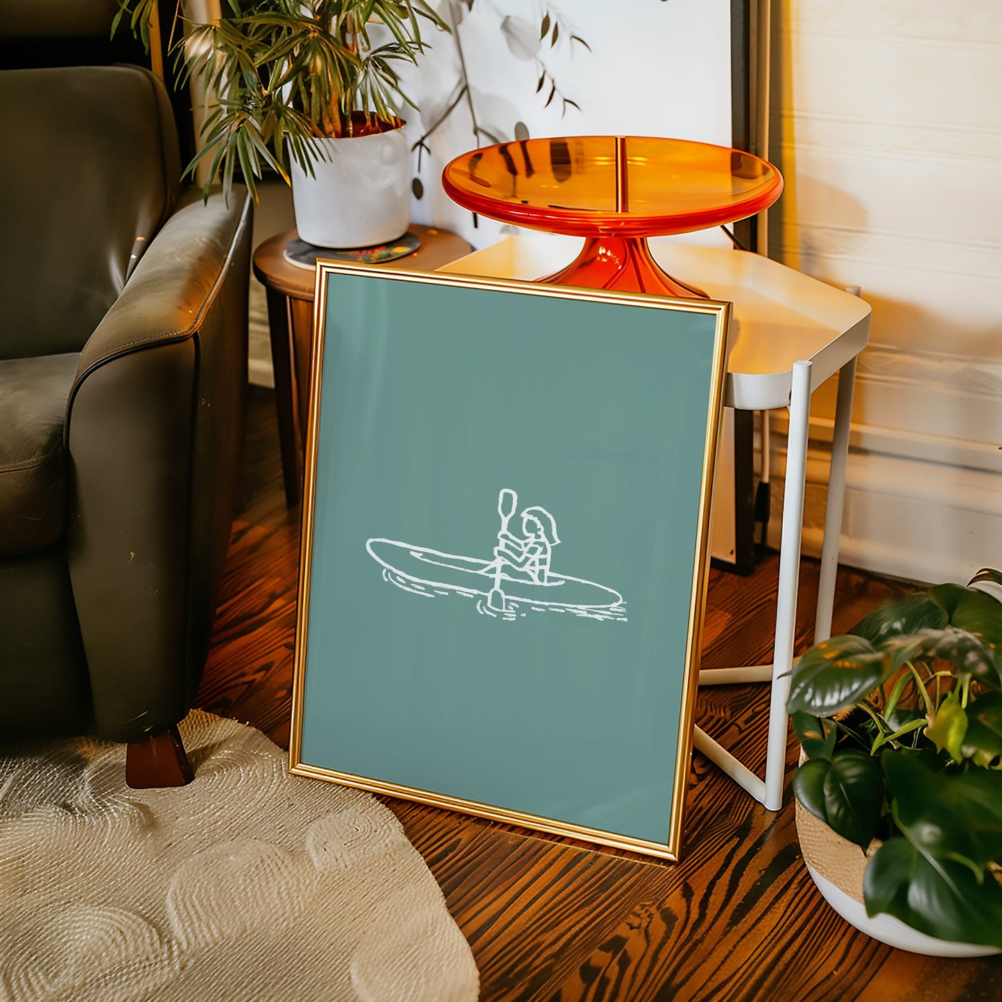 Champagne Toast On Still Waters