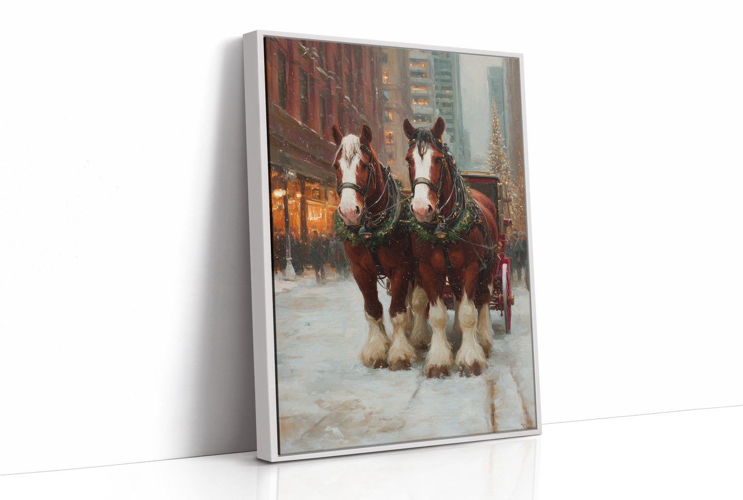 Snowbound Carriage on Market Street