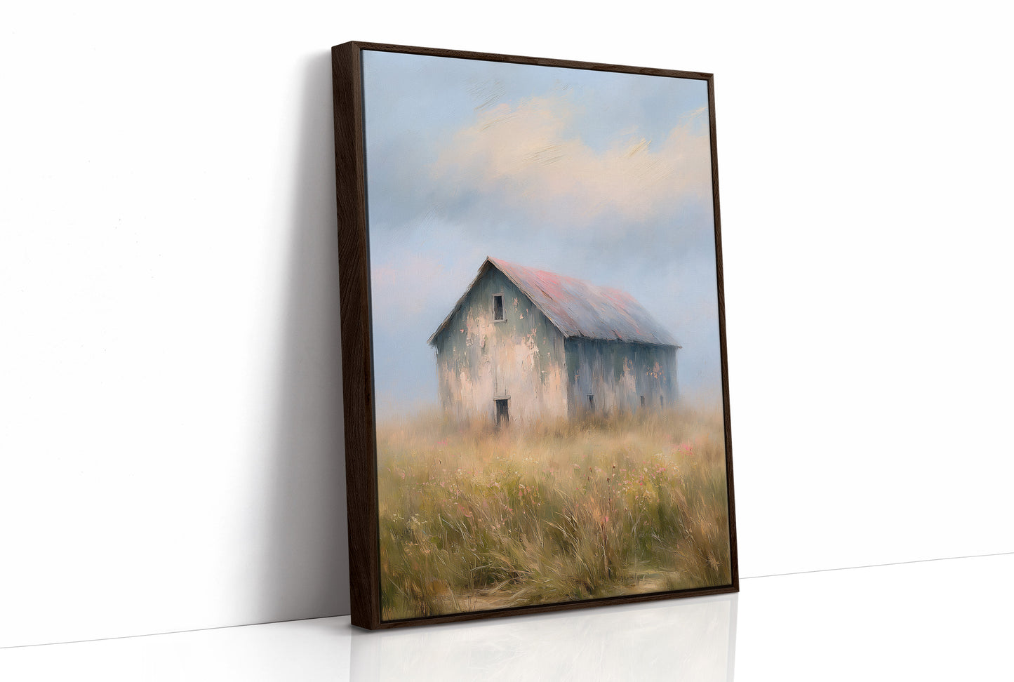 Where the Wildflowers Meet the Old Barn