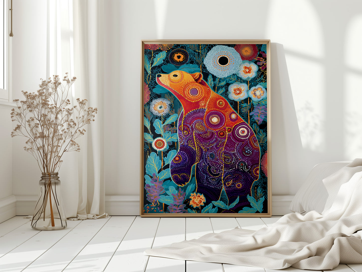 A Bear Among Blossoms