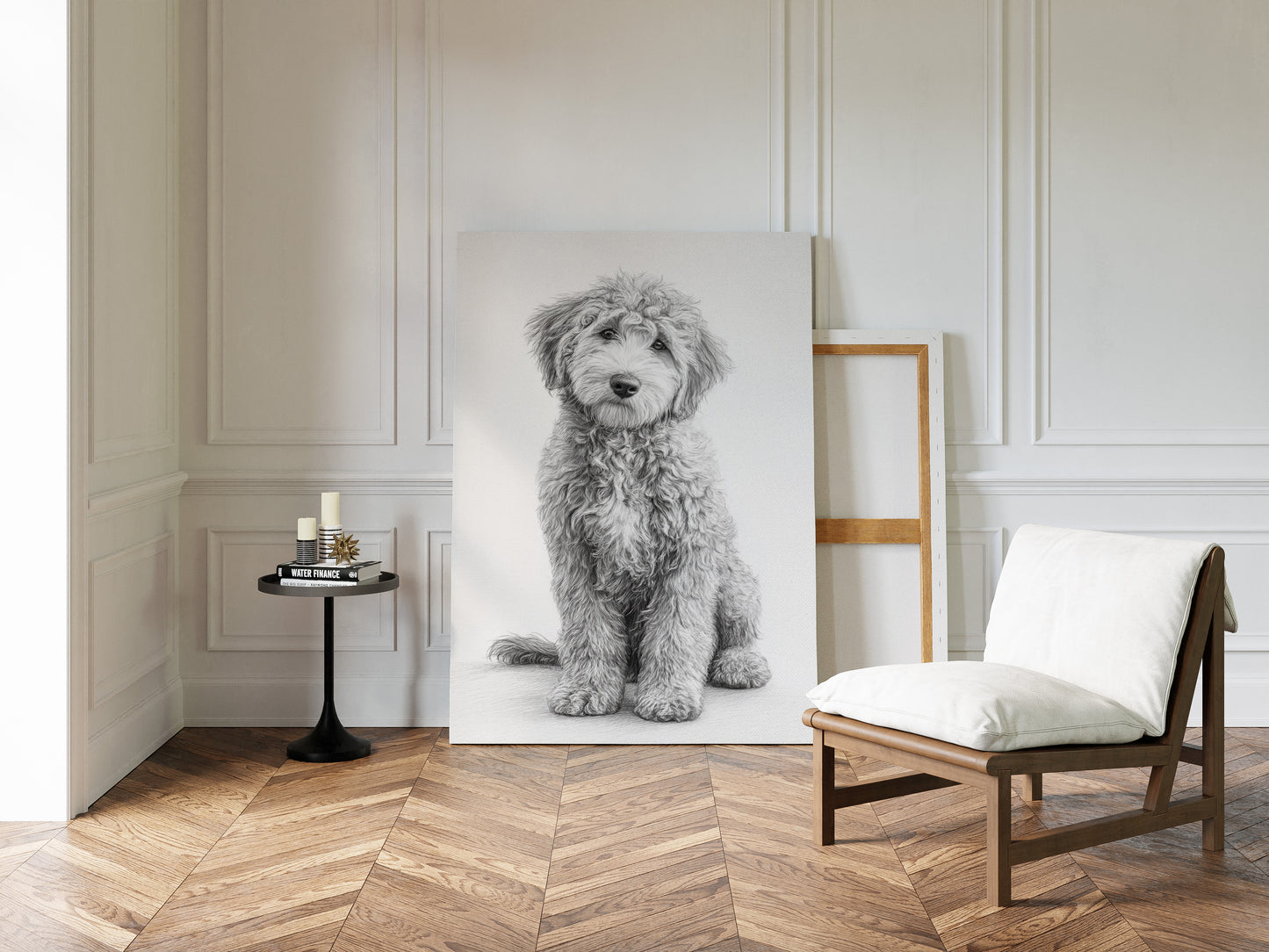 Curly Coat and Kind Eyes