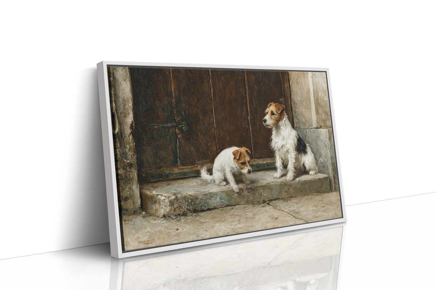 Terriers Guard Their Ancient Step