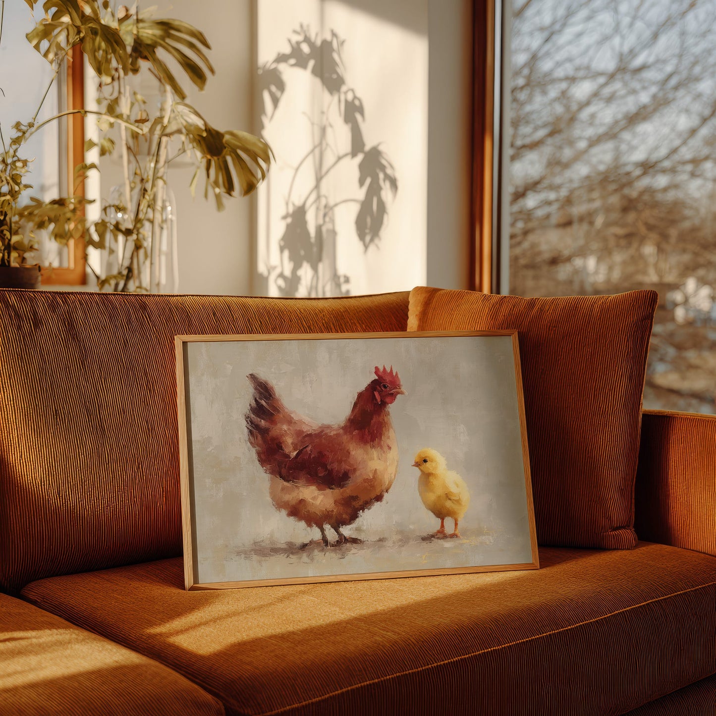Mother Hen Shares Morning Wisdom
