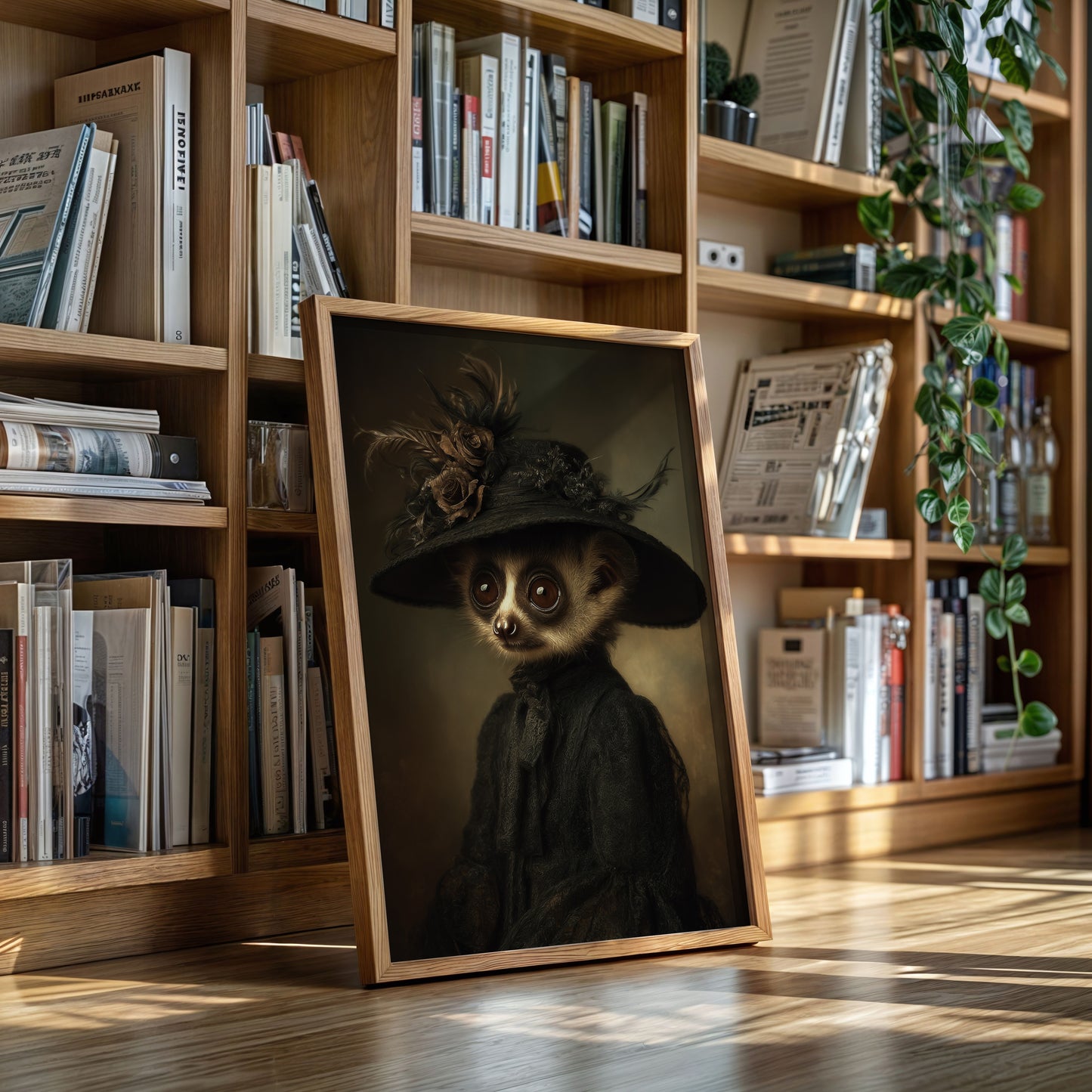 Regal Lemur Elegance