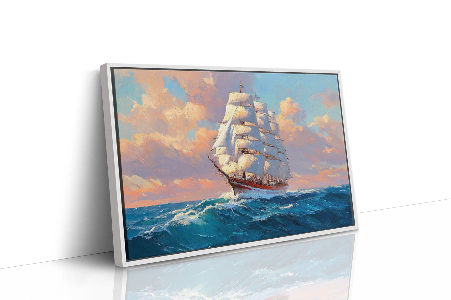 Sunset Sails Chase Ocean Dreams