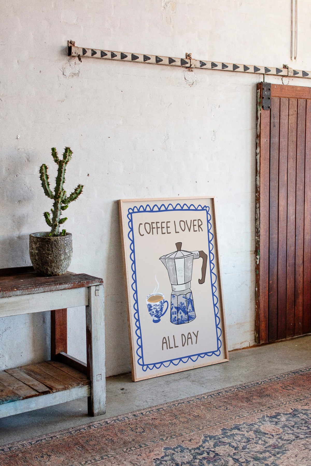 Morning Rituals in Blue
