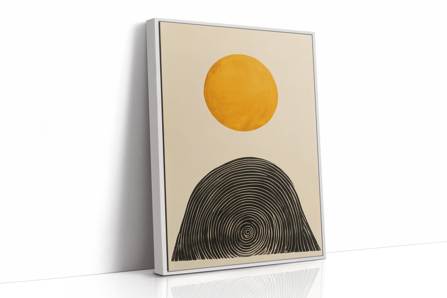 Solar Balance in Black and Gold