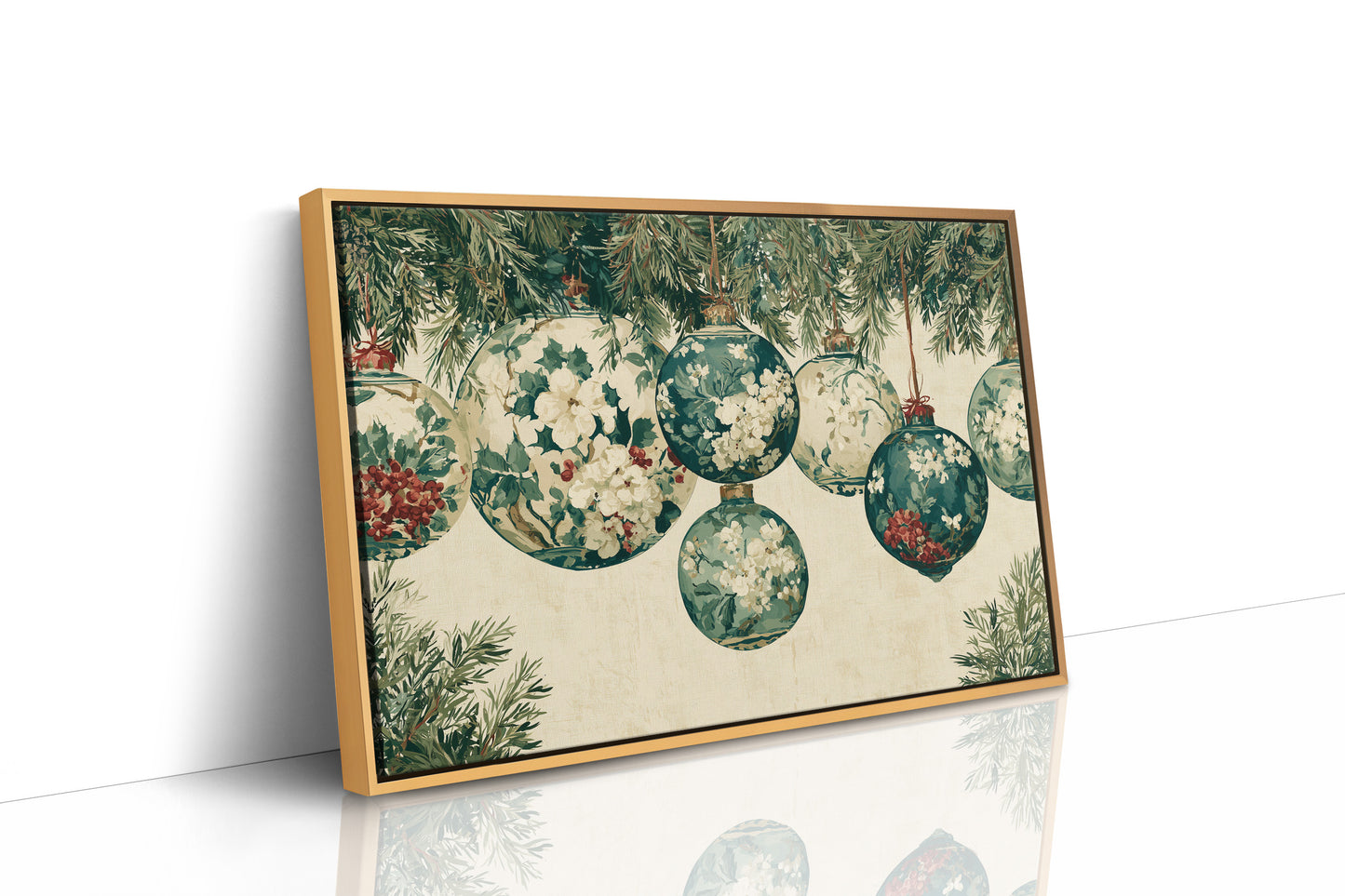 Ornament Cluster, Holly and Bloom