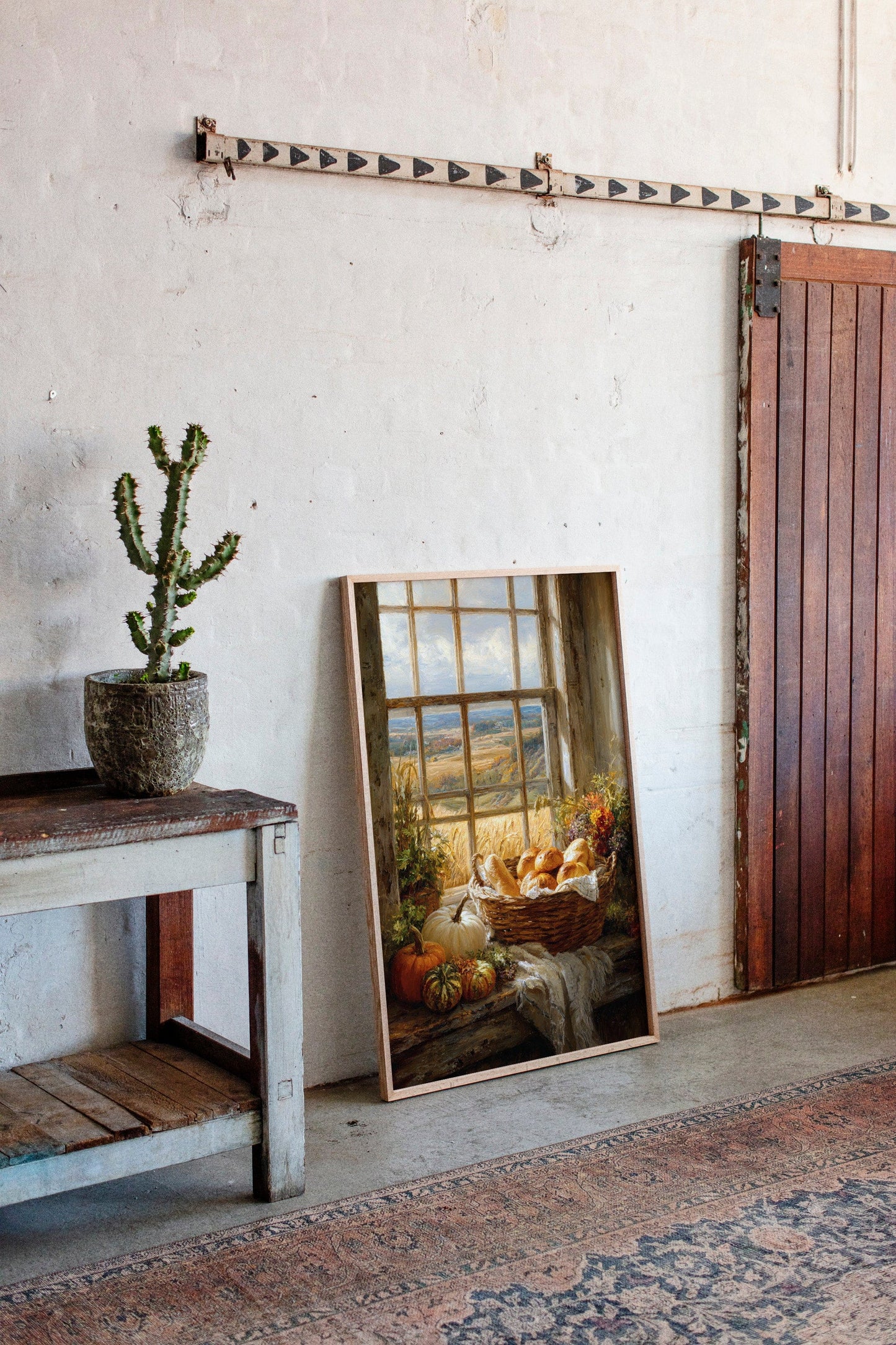 Autumn Bread Graces Valley Window