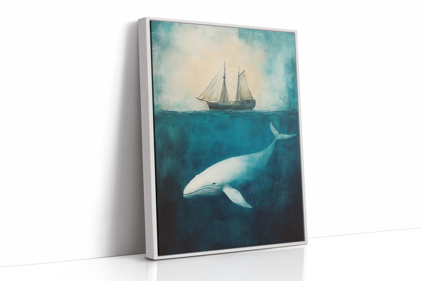 Deep Blue Silence and the Whale