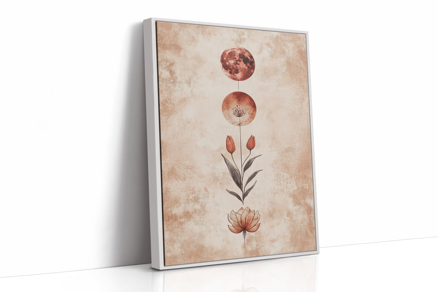 Blood Moon and Blooming Spirit