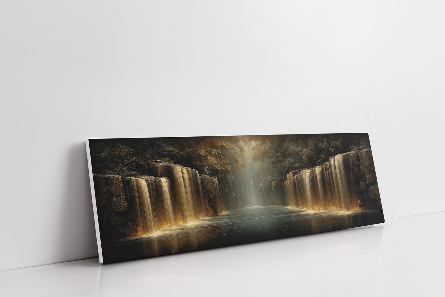 Golden Falls of the Hidden Valley