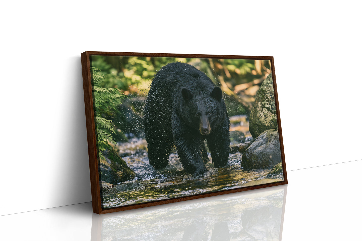 Black Bear at the Water's Edge