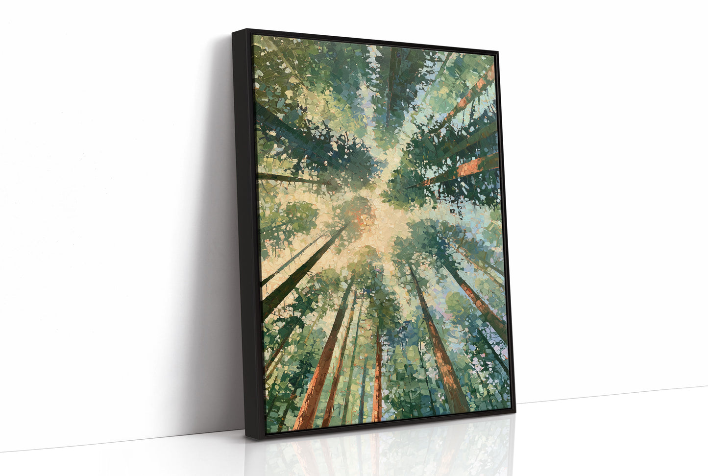 Forest Ceiling, Golden Light