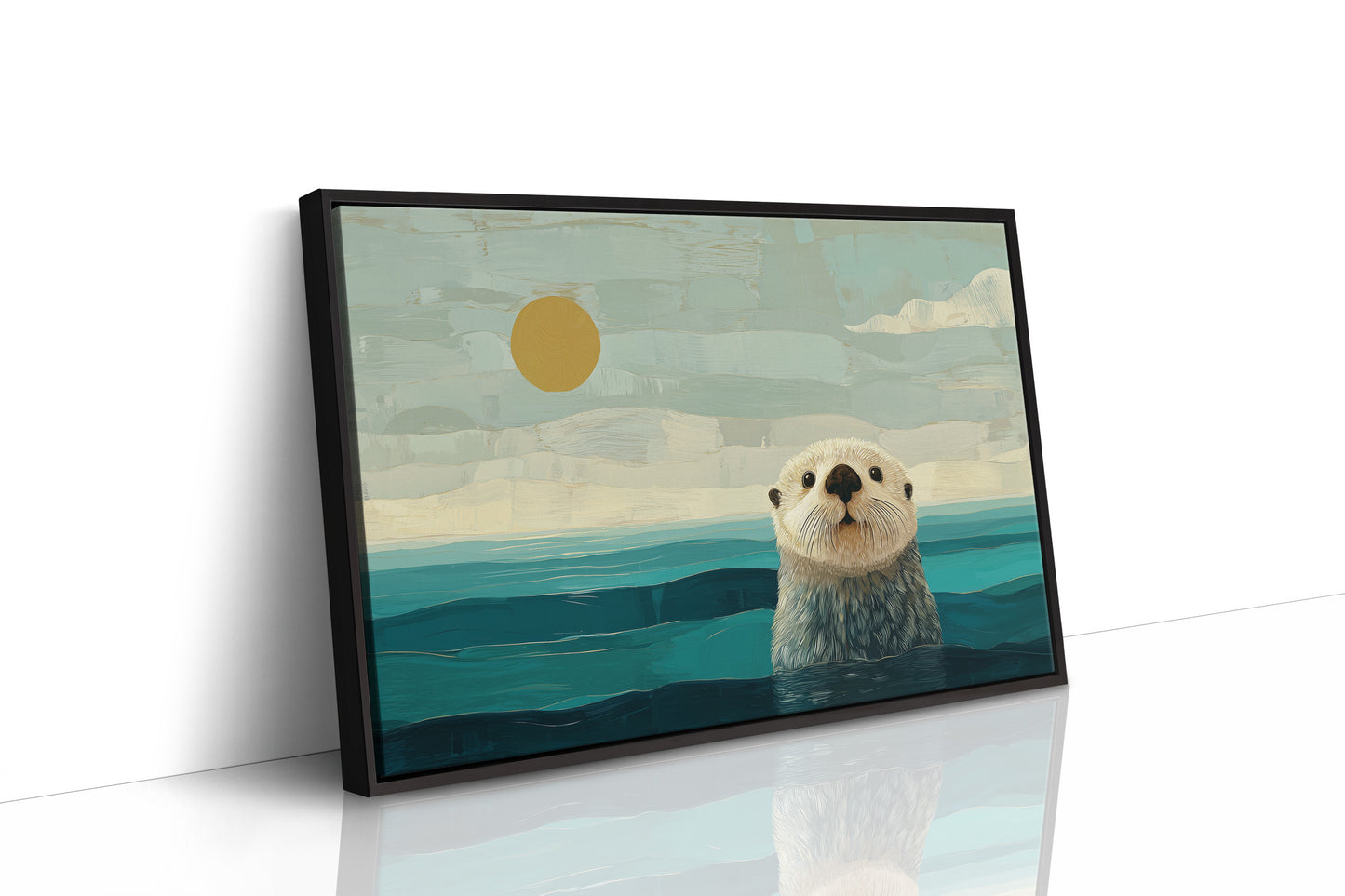 Sea Otter's Morning Curiosity