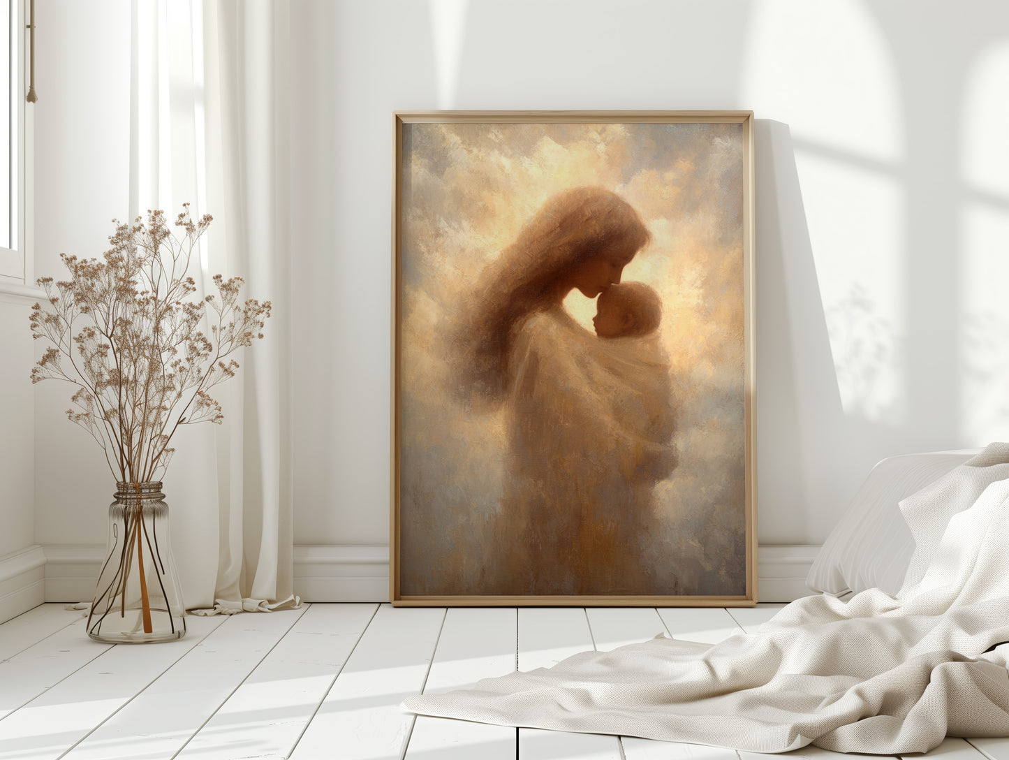 Tender Moments Under Golden Skies
