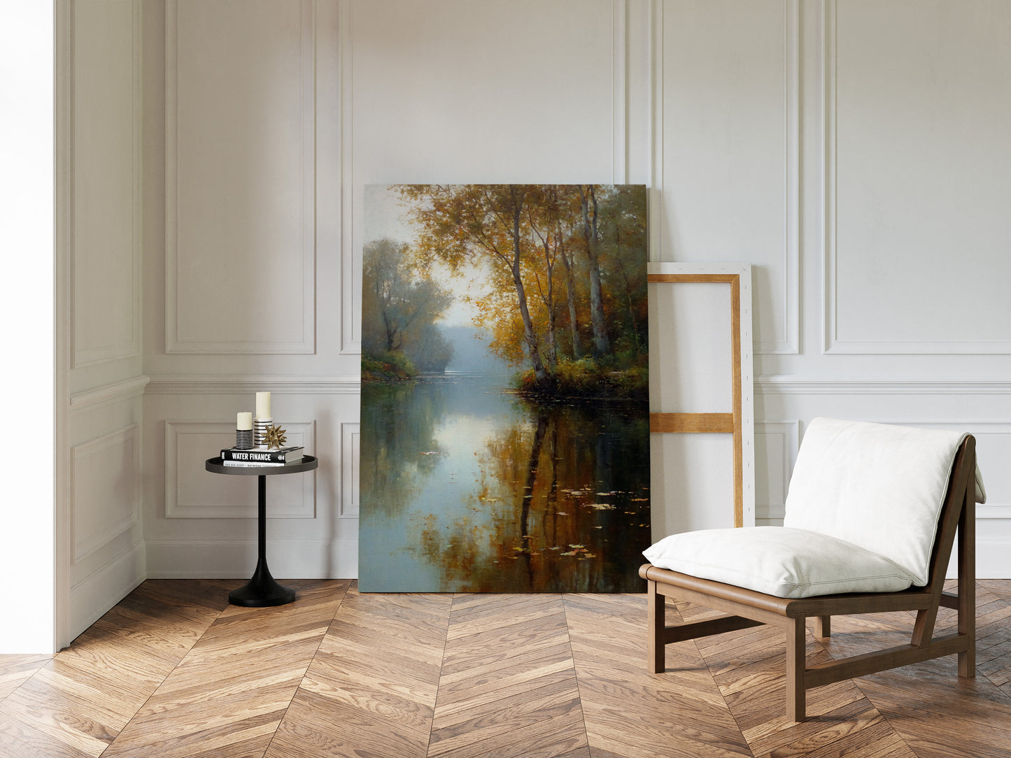 Autumn Reflections on Tranquil Waters