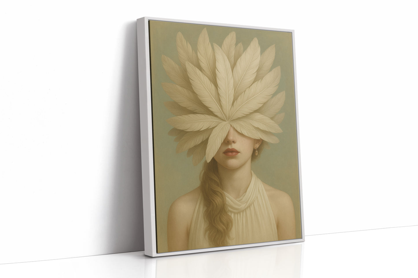 Whispers of Ivory Feathers