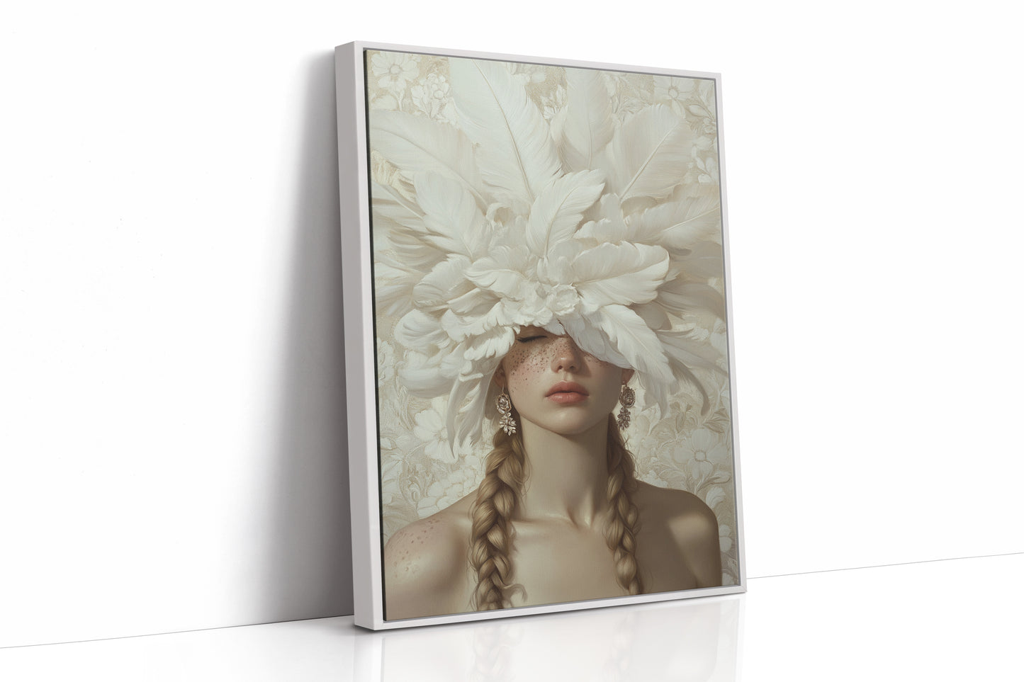 Whispers of Ivory Feathers