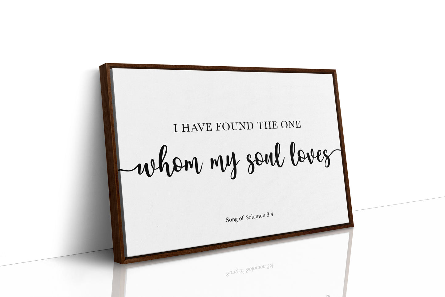 Sacred Vows in Elegant Typography
