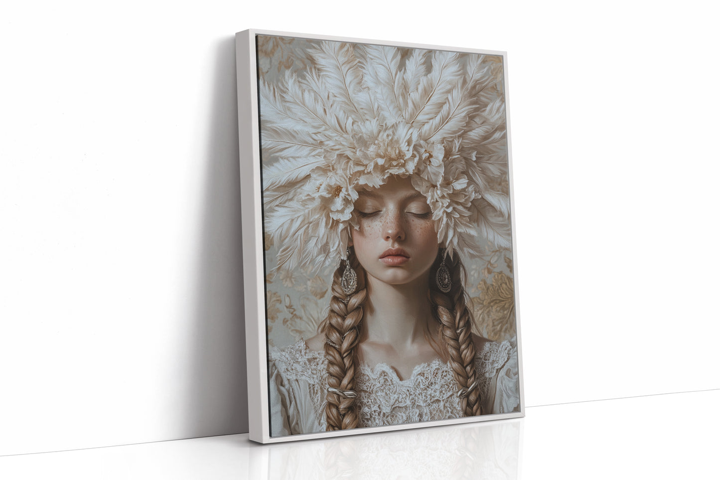 Crowned in Silence and Lace