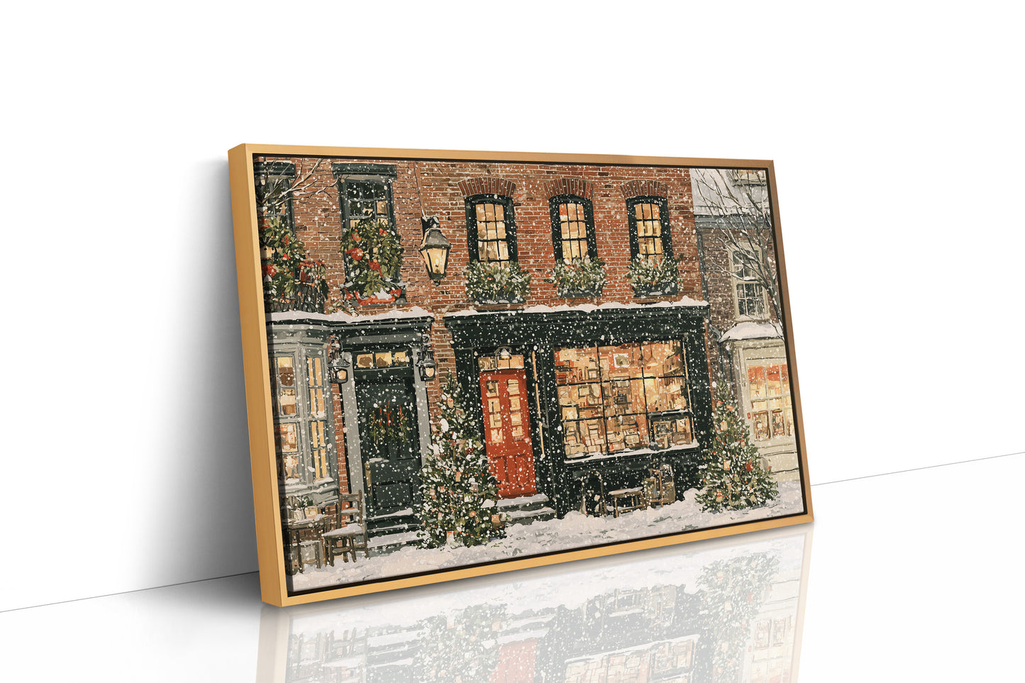 Where The Snow Meets Shop Windows