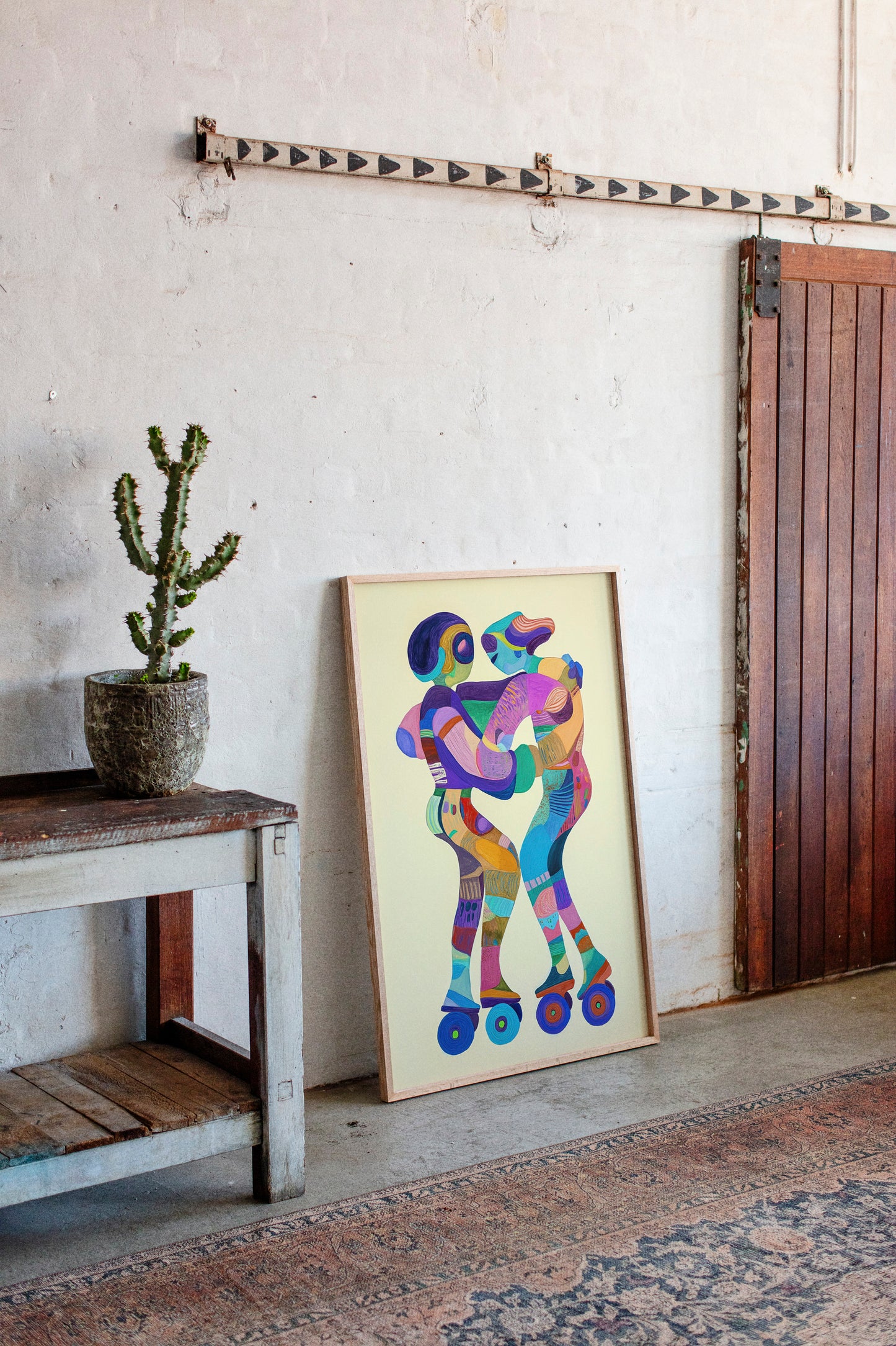 Roller Disco Paints Love Stories