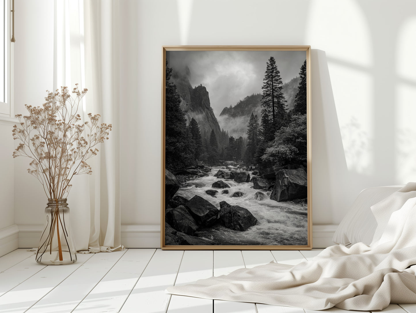 Veils of Mist Over Ancient Stones